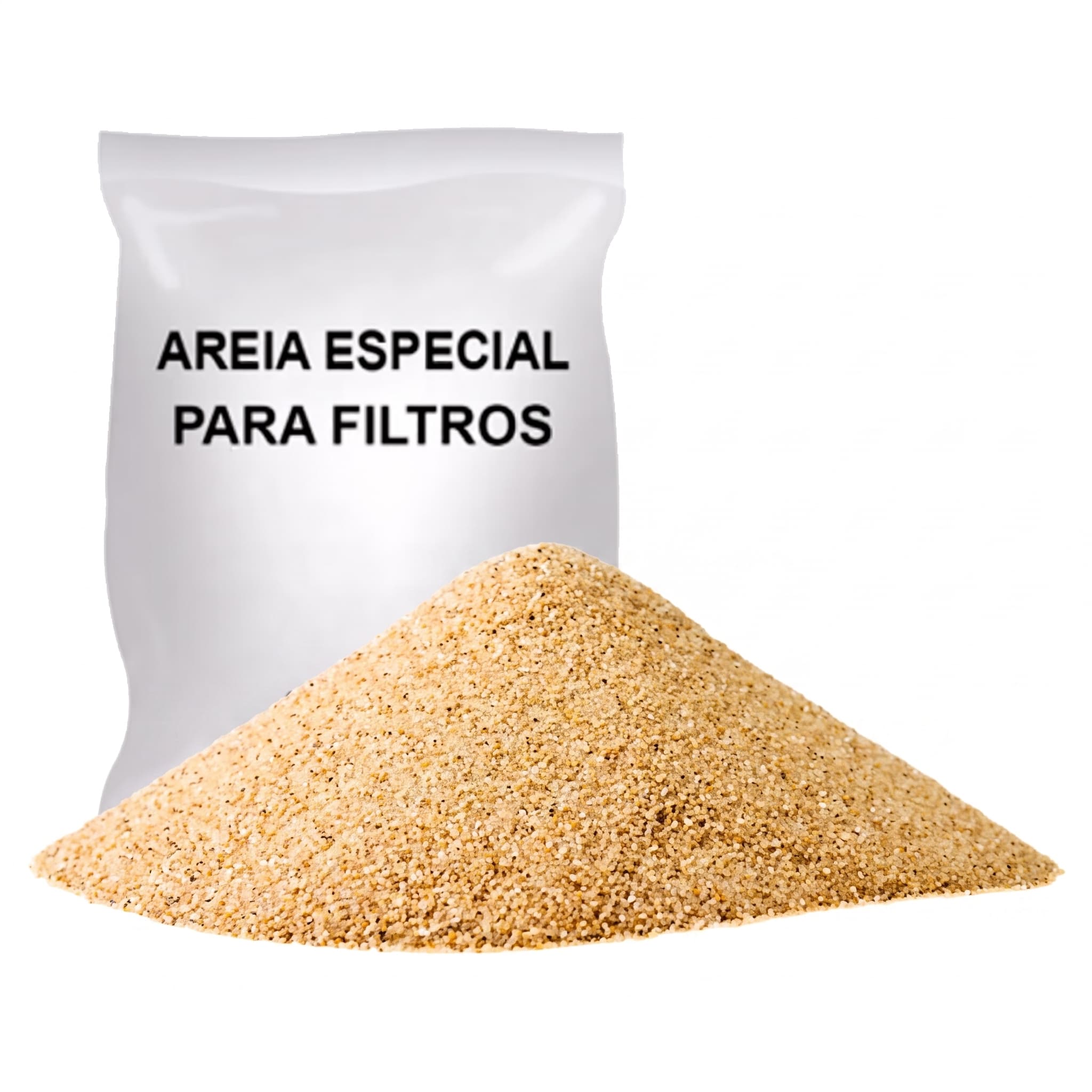 Areia para Filtro de Piscina